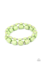 Load image into Gallery viewer, Paparazzi Colorfully Country Green Bracelet. #P9SE-GRXX-123XX. Subscribe &amp; Save. Stretchy Bracelet
