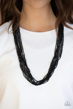 Load image into Gallery viewer, Paparazzi Necklace ~ Congo Colada - Black Seed Beads Necklace
