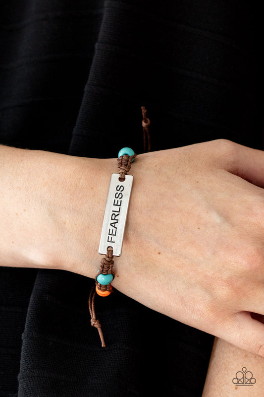 Paparazzi Conversation Piece - Multi Bracelet Inspirational Urban $5 Jewelry #P9WD-URMT-211XX