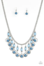 Load image into Gallery viewer, Paparazzi Necklace ~ Cool Cascade - Blue
