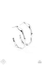 Load image into Gallery viewer, Coveted Curves - Silver Hoop June 2021 Fashion Fix Earring Hoop
