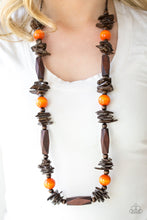 Load image into Gallery viewer, Cozumel Coast Multi Orange Necklace Paparazzi Accessories. Get Free Shipping. #P2SE-OGXX-173XX

