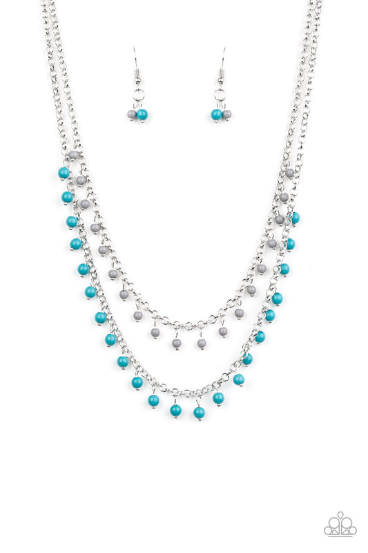 Dainty Distraction Blue Necklace Paparazzi Accessories. Subscribe & Save. #P2DA-BLXX-122XX