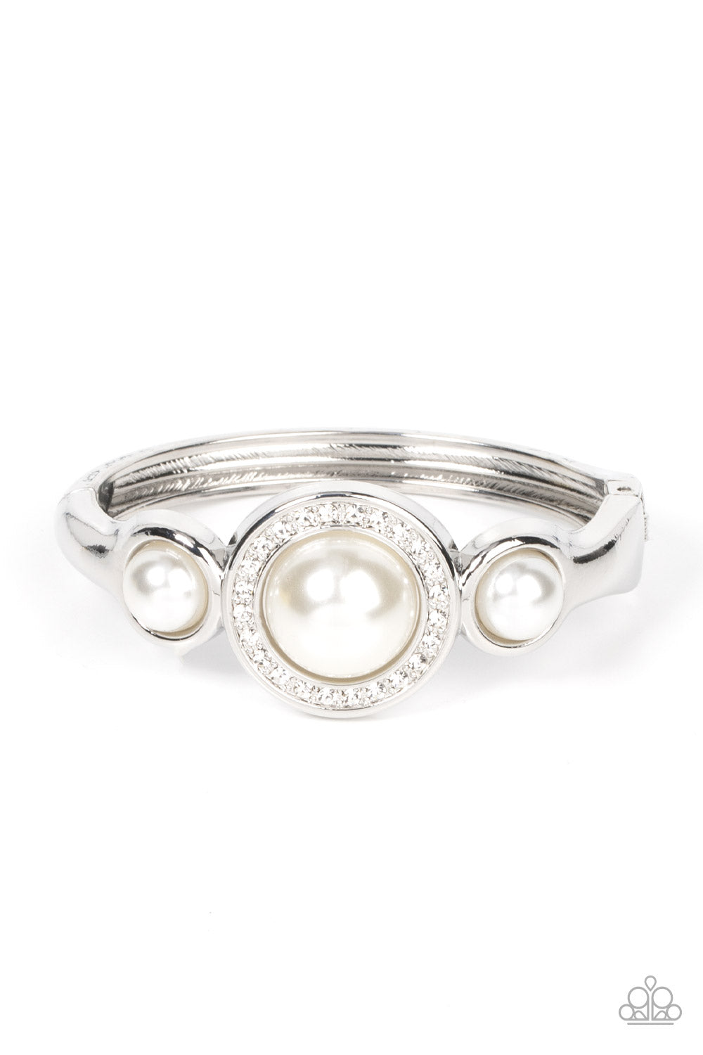 Paparazzi Debutante Daydream White Bracelet. Subscribe & Save. #P9RE-WTXX-460XX