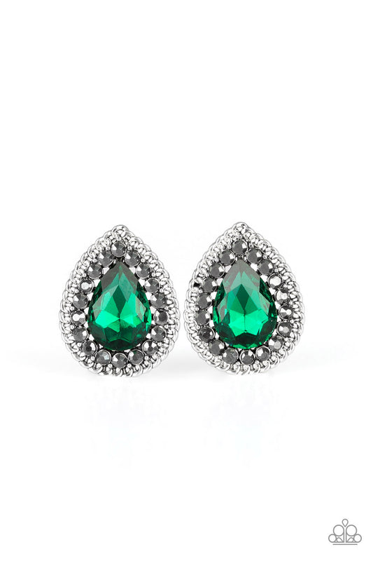 Debutante Debut Green Paparazzi $5 Jewelry. Subscribe and Save. #P5PO-GRXX-022XX
