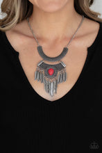 Load image into Gallery viewer, Paparazzi Necklace ~ Desert Devotion - Red

