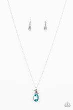 Load image into Gallery viewer, Diamonds For Days Blue Necklace Paparazzi Accessories
