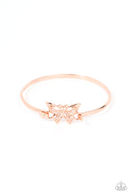 Load image into Gallery viewer, Paparazzi Did I FLUTTER Copper Bracelet $5 Jewelry. Subscribe &amp; Save. #P9DA-CPSH-118XX
