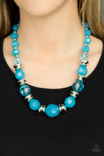 Load image into Gallery viewer, Paparazzi Necklace ~ Dine and Dash - Blue
