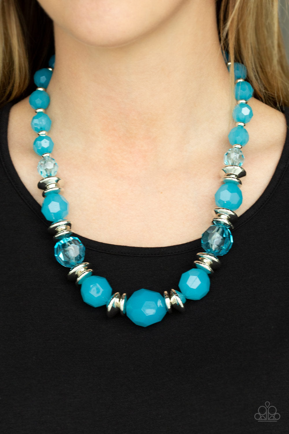 Paparazzi Necklace ~ Dine and Dash - Blue