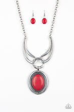 Load image into Gallery viewer, Divide and Ruler - Red Necklace Paparazzi
