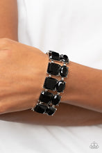 Load image into Gallery viewer, Paparazzi Dont Forget Your Toga Black Bracelet. Get Free Shipping!  #P9ST-BKXX-014XX
