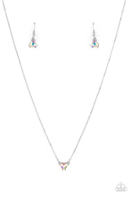 Load image into Gallery viewer, Paparazzi Downright Dainty - Multi Necklace Iridescent dainty $5 necklace
