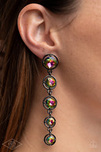 Load image into Gallery viewer, Drippin In Starlight Multi Oil Spill Paparazzi Earrings
