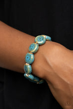 Load image into Gallery viewer, Paparazzi Earthy Entrada Blue Bracelet. Subscribe &amp; Save. #P9SE-BLXX-391XX

