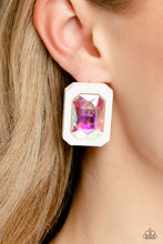 Load image into Gallery viewer, Edgy Emeralds Multi Earrings Paparazzi Accessories. Get Free Shipping. #P5PO-MTXX-096XX
