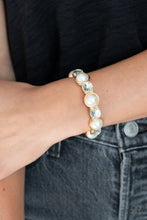Load image into Gallery viewer, Elegant Entertainment - Gold Bracelet Paparazzi Accessories $5 Jewelry #P9RE-GDXX-260XX
