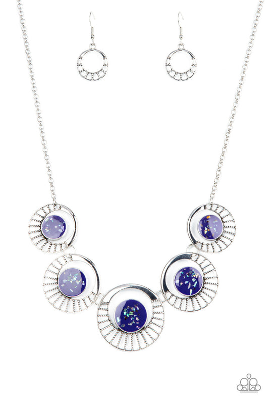 Paparazzi Elliptical Effervescence Purple Necklace. Subscribe & Save. #P2ST-PRXX-118XX