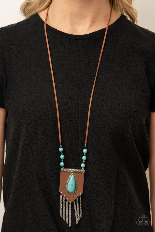 Enchantingly Tribal Blue Necklace Paparazzi Accessories. $5 Jewelry. Subscribe & Save. 