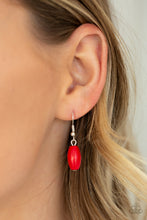 Load image into Gallery viewer, Explore The Elements - Red Necklace Paparazzi Accessories
