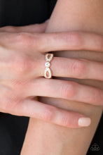 Load image into Gallery viewer, Paparazzi Ring ~ Extra Side Of Elegance - Rose Gold Ring
