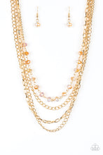 Load image into Gallery viewer, Extravagant Elegance - Gold Necklace Paparazzi Accessories
