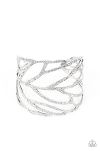 Load image into Gallery viewer, FLOCK, Stock, and Barrel - Silver Bracelet Cuff Style Hammered Paparazzi Bracelet

