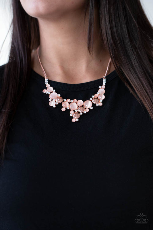 Paparazzi Fairytale Affair - Copper Necklace (#P2ST-CPXX-039XX)