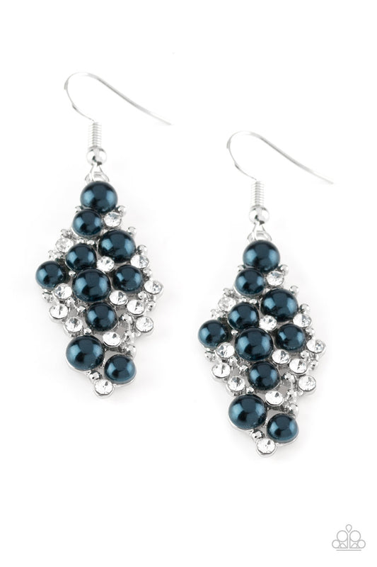 Famous Fashion - Blue Earring Paparazzi Accessories