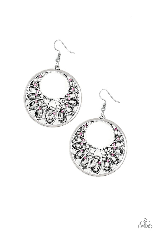 Fancy That Earring Paparazzi Accessories Floral Petal design $5 earring 