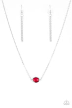 Load image into Gallery viewer, Fashionably Fantabulous - Red Necklace Dainty Paparazzi Accessories
