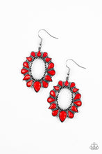 Load image into Gallery viewer, Fashionista Flavor - Red Earring Paparazzi Accessories
