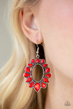 Load image into Gallery viewer, Paparazzi Earring ~ Fashionista Flavor - Red Earring
