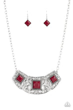Load image into Gallery viewer, Paparazzi Feeling Inde-PENDANT Red Necklace
