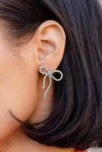 Load image into Gallery viewer, Paparazzi Fashion Fix Deluxe Duet - White  Earring. #P5PO-WTXX-367LD. Subscribe &amp; Save. 
