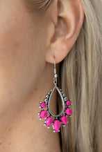 Load image into Gallery viewer, Paparazzi Flamboyant Ferocity - Pink Earrings #P5ST-PKXX-019XX
