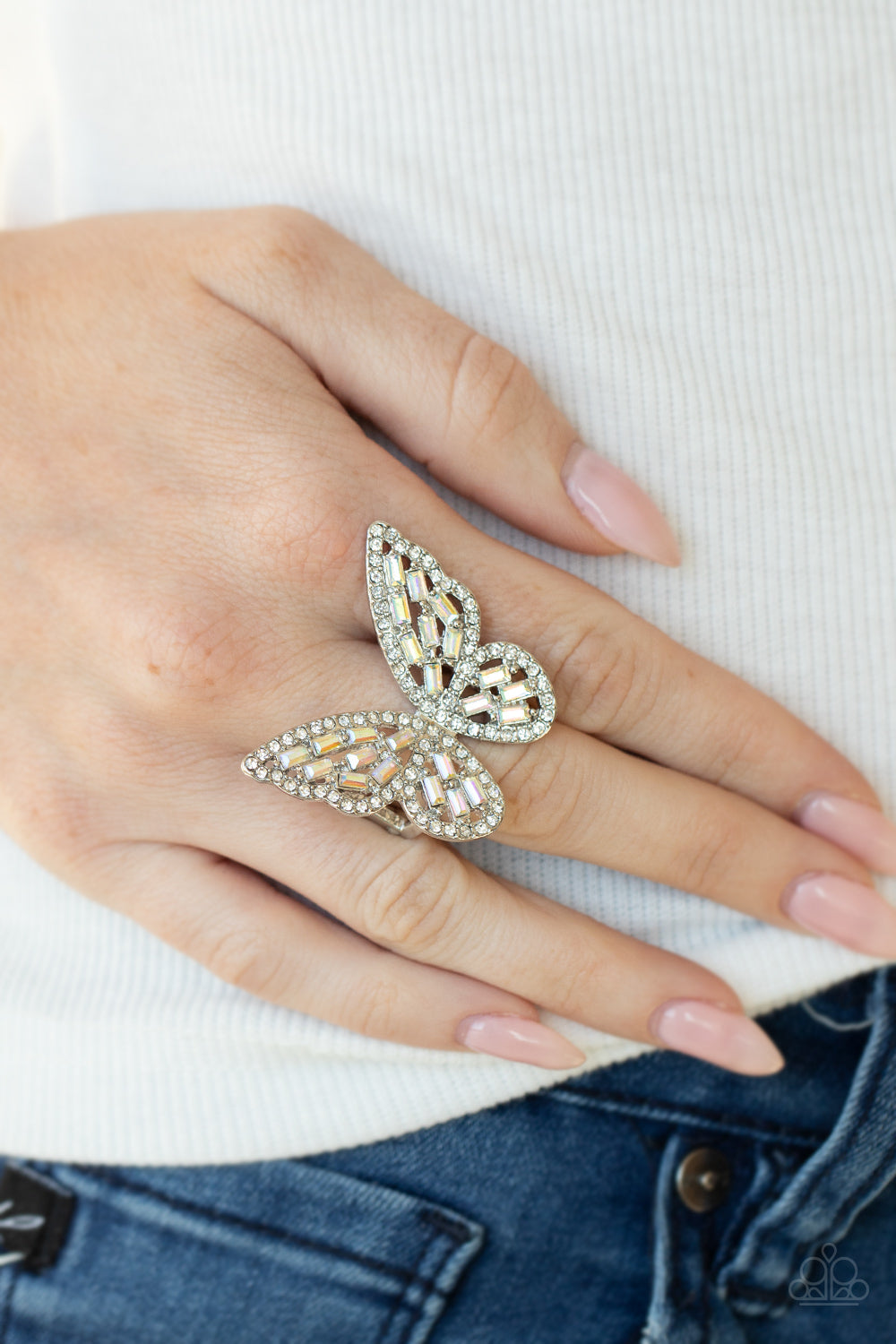 Flauntable Flutter Multi Butterfly Ring Paparazzi Accessories. Subscribe & Save. #P4RE-MTXX-021XX