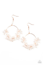 Load image into Gallery viewer, Floating Gardens Copper Earrings Paparazzi Accessories. Free Shipping! #P5WH-CPXX-147XX
