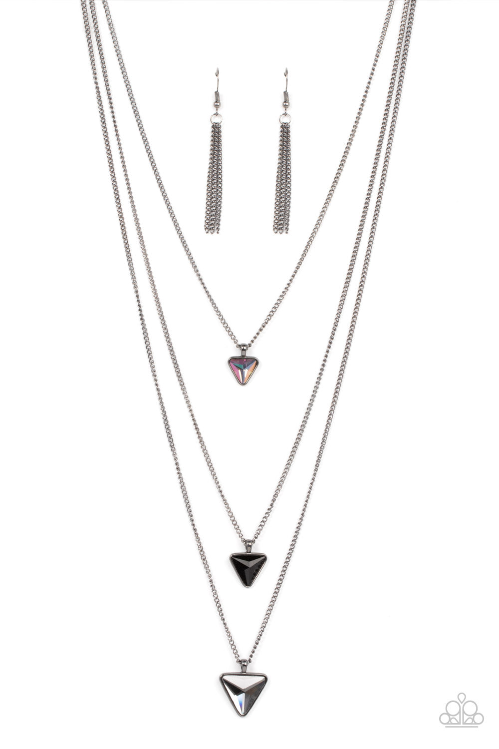 Paparazzi Follow the LUSTER Black Necklace. Get Free Shipping. 