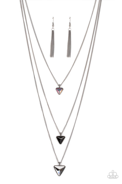Paparazzi Follow the LUSTER Black Necklace. Get Free Shipping. 