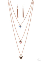 Load image into Gallery viewer, Follow the LUSTER - Copper Necklace Paparazzi Accessories. Subscribe &amp; Save! #P2ED-CPXX-070XX
