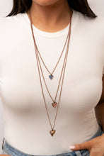 Load image into Gallery viewer, Paparazzi Follow the LUSTER - Copper Multi Layer Necklace. #P2ED-CPXX-070XX. Subscribe &amp; Save!
