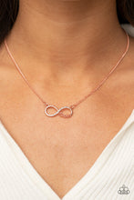 Load image into Gallery viewer, Paparazzi Forever Your Mom Necklace. #P2WD-CPSH-179XX. Subscribe &amp; Save! Infinity Necklace.
