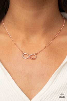 Paparazzi Forever Your Mom Necklace. #P2WD-CPSH-179XX. Subscribe & Save! Infinity Necklace.