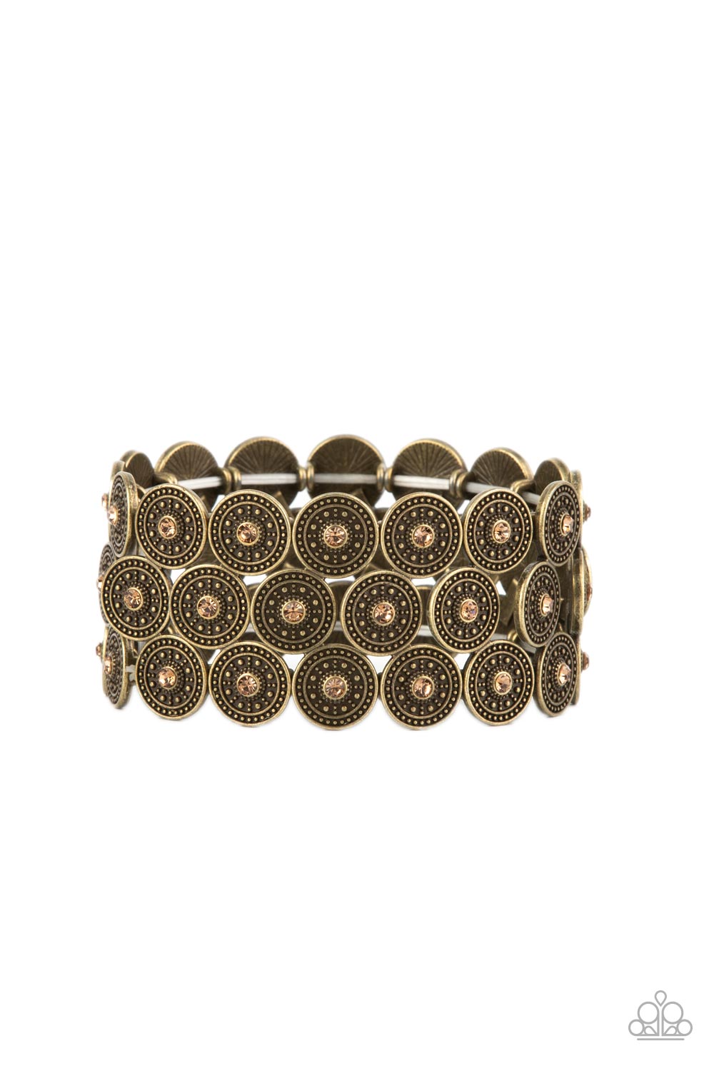 Paparazzi Forgotten Treasure Brass bracelet. #P9ST-BRXX-008XX. Subscribe & Save.