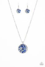 Load image into Gallery viewer, Paparazzi Necklace ~ GLAM Crush Monday - Blue

