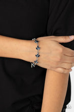Load image into Gallery viewer, Gala Garland Blue Bracelet Paparazzi Accessories Dainty $5 Jewelry. Subscribe &amp; Save!
