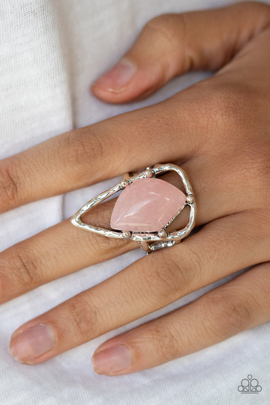 Paparazzi Ring ~ Get The Point - Pink