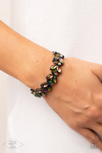 Load image into Gallery viewer, Gilded Gardens Multi Oil Spill Stretchy Bracelet Paparazzi Accessories. #P9RE-MTXX-111XX
