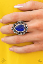 Load image into Gallery viewer, Paparazzi Accessories Glimpses of Malibu Ring: &quot;Iridescently Icy&quot; (P4RE-BLXX-171WH)
